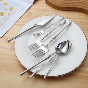 Hot bán Bạc dao và nĩa dao kéo nhà hàng thiết lập dao kéo thép không gỉ và Ngã Ba - Product Image 6