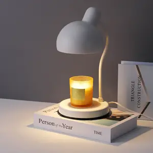 Nordic White Little Swan Electric Candle Warmer Aromatic Lantern No Open Fire Healthy Aroma Burner Melter With Timer