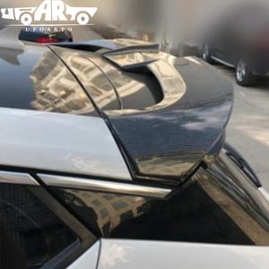 Becquet de toit arrière en plastique Fiber de carbone ABS, haute consommation, pour Opel <span class=keywords><strong>Astra</strong></span> K 2016, 2017, 2018, <span class=keywords><strong>2019</strong></span>, 2020 - Product Image 2