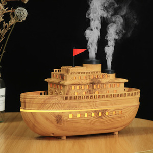 New Design Vessel Shape Aroma <b>Diffuser</b> 300ml Cool Mist Humidifier Ultrasonic <b>Essential</b> <b>Oil</b> <b>Diffuser</b> <b>for</b> Home Bedroom office - Product Image 1