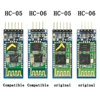 Module émetteur-récepteur sans fil RF HC-05 HC-06 pour BT, convertisseur et adaptateur RS232 / TTL vers UART