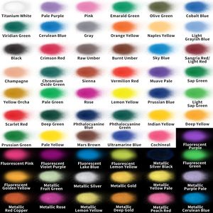 MEEDEN usine vente directe non toxique 60 couleurs 30ml Kit de <span class=keywords><strong>peinture</strong></span> aérographe <span class=keywords><strong>pour</strong></span> la <span class=keywords><strong>peinture</strong></span> - Product Image 3