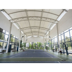 Toldo Deportivo de Tela Ligera con Fácil Montaje para Proyecto de Cancha de Baloncesto Comunitaria - Product Image 4