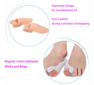 2025 Silicone Gel Orteil Séparateur Pouce Protecteur Oignon Correcteur Hallux Valgus Attelle pour Gros Orteil - Product Image 5