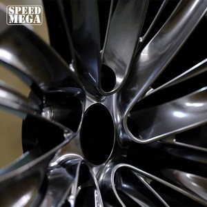 Jantes multi-branches BMF gris teinté noir brillant, jantes de remplacement légères de 19 à 22 pouces, jantes forgées en alliage pour BMW X6M - Product Image 4