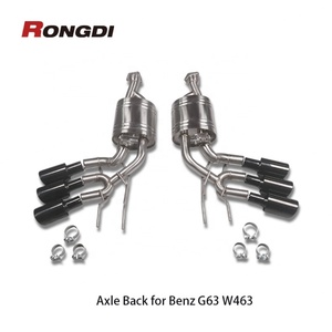 Échappement Valvetronic Catback pour Mercedes Benz G63 W463 en acier inoxydable avec silencieux à valve - Product Image 6