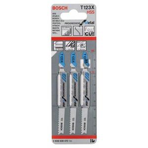 BOSCH-Lame de scie sauteuse 2608638472 T 123 XF ''Progressor for Metal''-LAMES EAN 3165140128049 ET DISQUES DE COUPE LAMES DE SCIE JIGSAW - Product Image 2