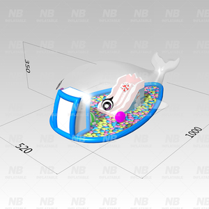 Casa Inflable Personalizada, Parque Infantil de PVC con Certificación CE, Garantía de 3 Años, Tobogán para Niños en Oferta, Parque Inflable - Product Image 6