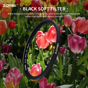 <span class=keywords><strong>Filtre</strong></span> à lentille Zomei 58 mm Soft Streak, <span class=keywords><strong>filtre</strong></span> à brouillard noir pour appareil <span class=keywords><strong>photo</strong></span> avec ton noir doux - Product Image 5