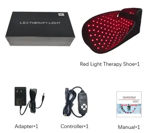 Shanglaite 2024 nouveauté T80 fil contrôle 159 pièces LED 660nm 850nm soulagement de la douleur thérapie par la lumière rouge chaussures botte