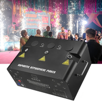 1800W 3 têtes Machine de feux d'artifice Machine à jet d'étincelle froide pour le mariage extérieur intérieur télécommandé sans fil