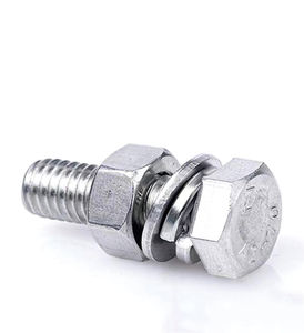 Tornillos de cabeza hexagonal DIN 933 métricos de acero inoxidable de fábrica - Product Image 3