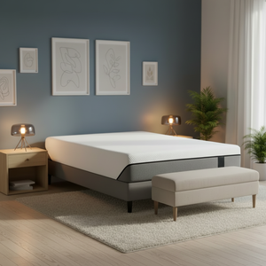 Nouveau matelas 2026, tissu tricoté confortable et mousse à mémoire de forme à 2 couches, taille king, matelas pour dormir <span class=keywords><strong>bien</strong></span> la nuit, pour hôtel - Product Image 3