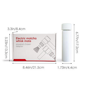 Dispositivo elettrico per la frusta del tè Matcha di regolazione a velocità singola in plastica ecologica centoventottanta per gli strumenti del tè del caffè - Product Image 6