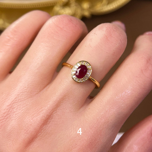 <span class=keywords><strong>Anello</strong></span> con <span class=keywords><strong>Rubino</strong></span> <span class=keywords><strong>Naturale</strong></span> in Argento Sterling 925 per Donne, Pietra Portafortuna di Luglio, Gioiello Raffinato con Gemma Rossa, Regalo di Lusso per Matrimonio e Fidanzamento - Product Image 6