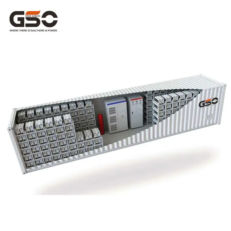 1MW Solar System Price lifepo4 BMS container design 500w 550w 600W Solar Panel Applied Commercial Solar Project 1 MW