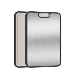 High Quality Easy To Clean High Quality Kitchen Tool Titanium Cutting Board Toxic Double Sided Kitchen Titanium Cutting Board