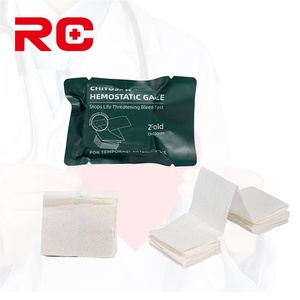 Gaze hémostatique compressée <span class=keywords><strong>de</strong></span> qualité médicale avec traceur radiographique pour usage hospitalier et en services d'urgence - Product Image 2