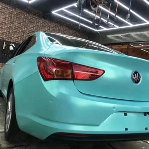 Stiker Vinil Mobil Bungkus Foil Krom Teal Matte Metalik