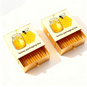 Caja de papel Honey <span class=keywords><strong>Royal</strong></span> Health Food, caja de embalaje de alimentos saludables con logotipo personalizado, caja de cajón de cartón rígido reciclable - Product Image 2