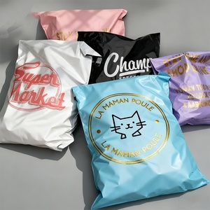 Kantong Pengiriman Ramah Lingkungan Biodegradable untuk Pakaian, Kantong Poli Mailer Custom dengan Logo dan Paket Cetak - Product Image 1