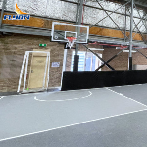 Suelo Deportivo Profesional para Canchas de Baloncesto Interiores, de Plástico Entrelazado de Alta Densidad, Impermeable y Antideslizante para Gimnasios - Product Image 6