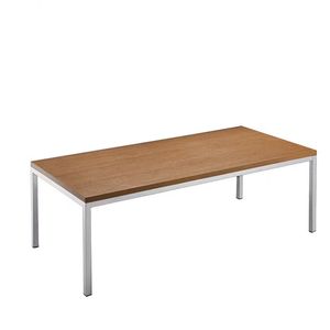 Marco <span class=keywords><strong>de</strong></span> acero rectangular, mesa <span class=keywords><strong>de</strong></span> centro <span class=keywords><strong>de</strong></span> chapa <span class=keywords><strong>de</strong></span> madera simple moderna, mesa auxiliar <span class=keywords><strong>de</strong></span> sofá, oficina, mesa pequeña <span class=keywords><strong>de</strong></span> casa <span class=keywords><strong>de</strong></span> <span class=keywords><strong>alquiler</strong></span> - Product Image 1
