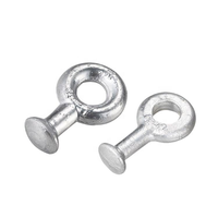 Œillet moulé galvanisé ISO9001, taille personnalisée, OEM, pour isolation de ligne électrique, raccord de ligne de puissance