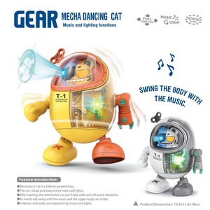 Crabe marcheur Gear Mecha, jouet avec effets sonores et lumineux, 21 cm, pour enfants de 3 ans et plus - Product Image 2