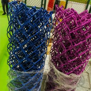 Clôture en treillis métallique galvanisé traité thermiquement, modèle diamant, pour <span class=keywords><strong>portail</strong></span>, 4-10 pieds x 6 pieds, modélisation 3D incluse, vente en gros à prix réduit - Product Image 5