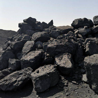 Charbon Anthracite Calciné à Haute Teneur en Carbone et Faible Teneur en Soufre, Forme Briquette, Usage Industriel, 6000 Calorifiques, 95% Carbone Fixe, 5% Humidité, Noir