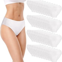 Custom Print 100% Baumwolle Täglich gebrauchte Höschen Slips Spa Einweg unterwäsche für Frauen