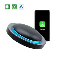 Boîtier AI CarPlay sans fil 4G en gros, Qualcomm Octa Core Android 14, 4 Go + 64 Go, avec navigation GPS