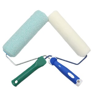 แปรงลูกกลิ้งทาสีไมโครไฟเบอร์ ขนาด 9 นิ้ว ทรงกลม ผิวสัมผัสแบบเปลือกไข่ สำหรับงาน DIY - Product Image 4