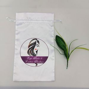 Meilleure Pochette d'Emballage de Luxe en Satin pour Bijoux, Sac à Cordon pour Perruques, Sac Cadeau pour Bijoux avec Logo Personnalisé, Pochette à Bijoux - Product Image 3