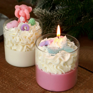 เทียนหอมถ้วยเค้กหวานเครื่องประดับคริสต์มาสของขวัญของที่ระลึกกลิ่นหอมขายส่ง - Product Image 5