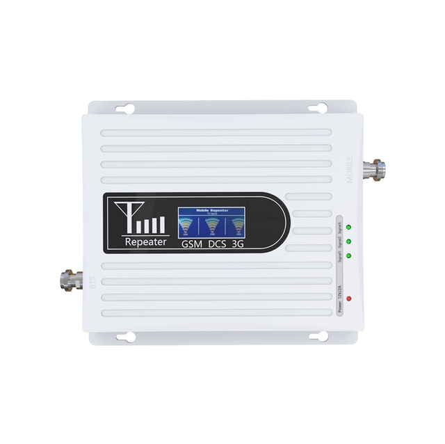 China-supplied Dual Frequency 900 2100mhz LTE 2G 3G 4G Cellphone Signal Booster GSM Mobile Repeater
