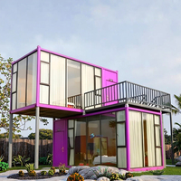 Kiosque Modulaire en Acier Préfabriqué Moderne et Respirant pour Extérieur, Idéal pour Restaurant, Cuisine, Supermarché, Parc et Entrepôt, Magasin Conteneur