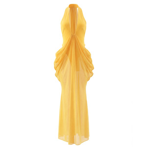 วิวิบลุค Y26DS055 ชุดเดรสฤดูร้อนสำหรับผู้หญิง ชุดเดรสปาร์ตี้แบบผูกคอเซ็กซี่แบบใหม่ - Product Image 6