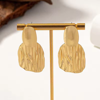 AYGYF027-Y anting wanita, anting wanita bentuk tidak beraturan, perhiasan, Trendi, keren, geometris, indah, temperamen, pesta, aksesoris hadiah