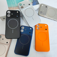 Coque de protection antichoc magnétique couleur originale pour iPhone 17 Pro Max 16 15 Plus 14 13 avec protection d'objectif – Vente en gros