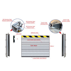ציוד אלומיניום מוסך דלת בקרת מחסום שיטפון לוח 3400 קיבולת עומס lb קל להתקין מניעת הצפת הסכר מהירה - Product Image 3