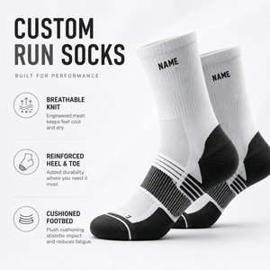Calcetines Deportivos de Algodón con Logotipo Personalizado para Hombre y Mujer, Transpirables, Anti-olor, Absorbentes de Sudor, Calcetines de Tobillo para Fitness, Running y Ciclismo - Product Image 2