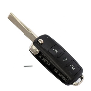 Thích hợp cho Volkswagen New <span class=keywords><strong>Passat</strong></span> 202ad chính thay thế vỏ, TIGUAN, golf, polo, Skoda ô tô gấp vỏ chìa khóa - Product Image 3