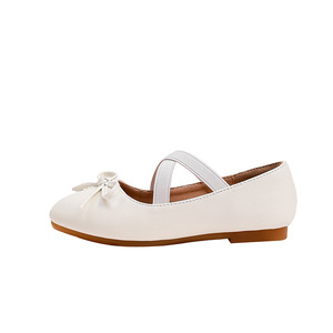 Scarpe da ballerina retrò da ragazza, modello Princess, in microfibra, comode, antiscivolo, ideali per spettacoli, scuola e feste. - Product Image 5