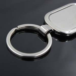 Sy67 Custom Logo Blank Sublimation Car Promotional Stainless Steel Metal Blank Keychain <b>Home</b> <b>Keyring</b> for Promotion Gift - Product Image 3