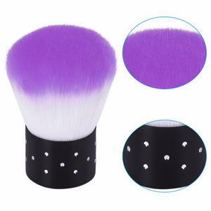 Herramienta <span class=keywords><strong>de</strong></span> manicura, <span class=keywords><strong>brochas</strong></span> <span class=keywords><strong>de</strong></span> polvo coloridas, portátiles, suaves, <span class=keywords><strong>limpiador</strong></span> <span class=keywords><strong>de</strong></span> <span class=keywords><strong>uñas</strong></span>, colorete en polvo, gran oferta - Product Image 3