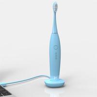 Brosse à dents électrique LULA Beauty IPX7 haute performance pour adultes, poils moyens, sonique, chargeur sans fil, étanche, voyage, 40000 coups/min