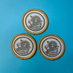 New Cartoon Patches Wholesale Professionally Custom Decorative Woven Patches Custom Embroidered Fabric Woven Patch - Product Image 1