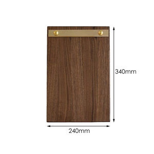 <span class=keywords><strong>ค</strong></span>ลิปบอ<span class=keywords><strong>ร์</strong></span>ด BECORA <span class=keywords><strong>ส</strong></span>ไตล์เร<span class=keywords><strong>ส</strong></span>ติ<span class=keywords><strong>ค</strong></span> วอลนัท ทองเหลือง อุปกรณ์เ<span class=keywords><strong>ส</strong></span>ริมสำหรับโต๊ะทำงาน <span class=keywords><strong>ส</strong></span>มุดโน้ต ของตกแต่งบ้าน <span class=keywords><strong>ส</strong></span>ำนักงาน ที่ใ<span class=keywords><strong>ส</strong></span>่<span class=keywords><strong>เมนู</strong></span>ร้านอาหาร ที่จัดระเบียบกระดาษ - Product Image 2